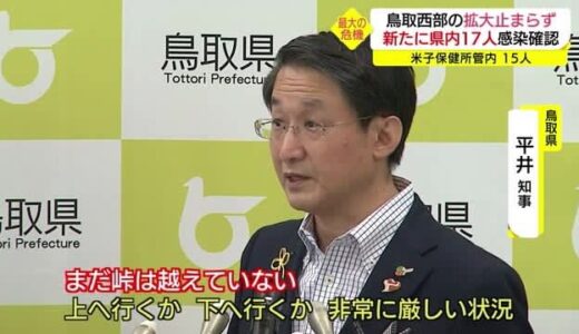 【新型コロナ詳報】鳥取県西部で止まらない感染拡大　デルタ株などが猛威　かつてないペースに警戒