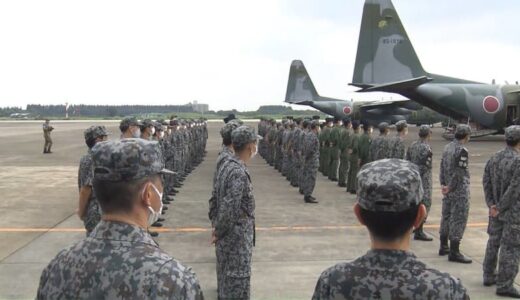 自衛隊 アフガンで邦人ら退避輸送へ　輸送機出発