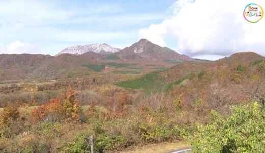 【紅葉シリーズ】展望台から３６０度…錦に染まる紅葉　鬼女台【岡山・真庭市】