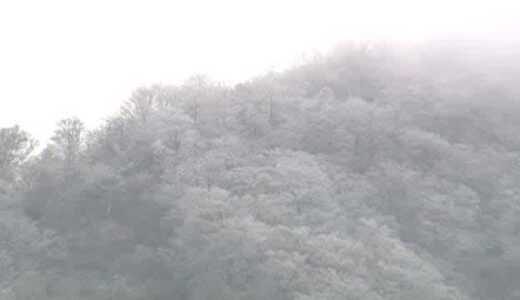 ２４日にかけ山間部で積雪か　この冬一番の寒気で中国山地は雪化粧　扇ノ山は初冠雪（鳥取県・島根県）