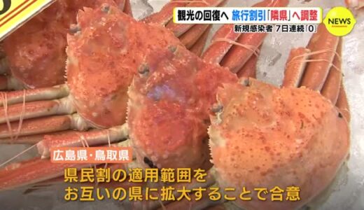 観光の回復へ　「隣県割」を調整　広島県　新規感染者７日連続「０」