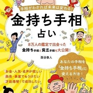 2022年は「貧乏手相」から「金持ち手相」になろう