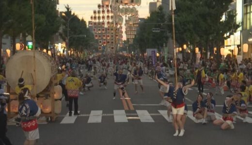 米子がいな祭　３年ぶり駅前通りでの開催へ　鳥取県米子市