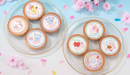 ファミマでBT21のレアチーズタルト発売! フィルムデザインは全8種