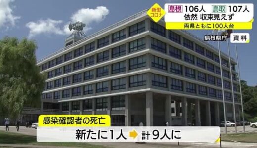 【新型コロナ続報】両県でクラスター　島根県警本部で６人感染、業務に支障なし