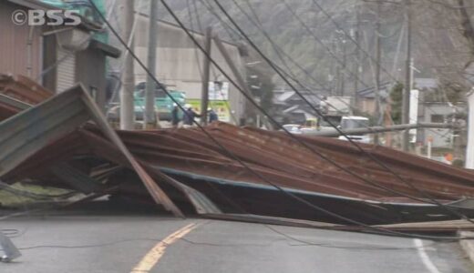 最大瞬間風速34.2メートル　山陰地方は春の嵐　26日夜はじめごろまで強風に注意を