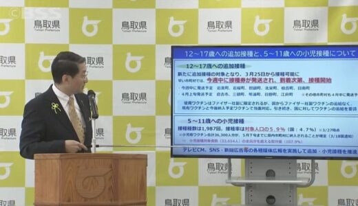 【新型コロナ】鳥取県・平井知事「第６波収束の兆し見えず」