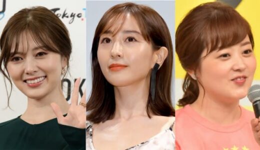 田中みな実、白石麻衣、水卜麻美　“デート飲みしたい有名人”ランキング