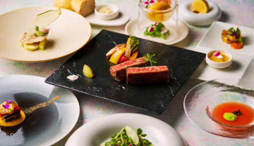 初夏の香り漂う食材が楽しめる 炭火焼ステーキコースと 贅沢ピスタチオのパウンドケーキが新登場！