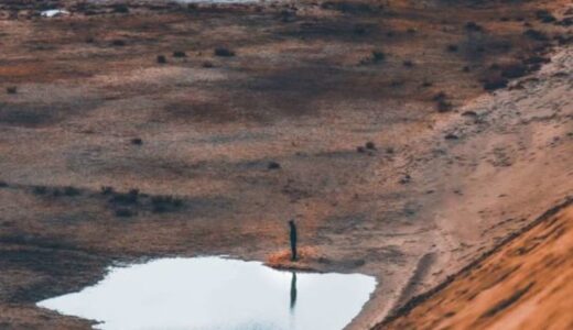 ついに人類が火星に上陸？→いいえ、日本の風景です　SF感がハンパない写真に衝撃走る