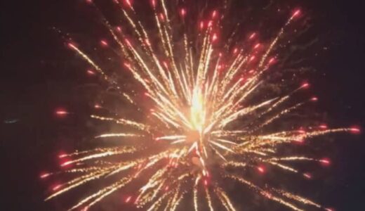 入院中の子どもたちに…届け！エールの花火　夜空に笑顔を映した大輪　鳥取県米子市