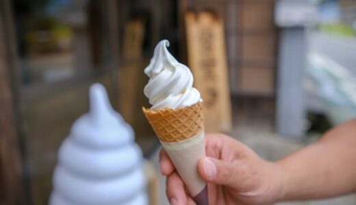 ［平尾とうふ店］ソフトクリームの革命！とうふ屋の絶品豆乳ソフトクリームをいただきました｜鳥取市