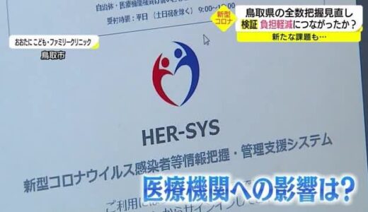 緊急検証　鳥取県の全数把握見直しは負担軽減になっているのか！？（鳥取県）