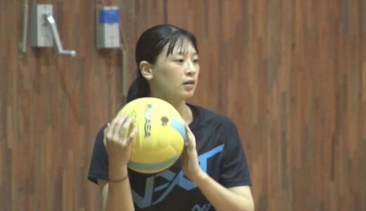 ドッジボールW杯　鳥取県三朝町の高校生・福田桜穂さん日本代表に