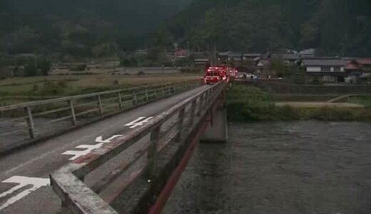 日野川で浮いた状態の男性遺体発見（鳥取・江府町）　　
