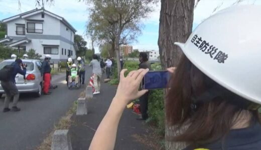 鳥取県西部地震から22年　新システム「110番映像通報システム」を使った訓練実施　島根県・松江市
