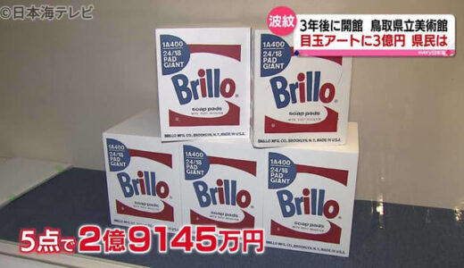 建設中の鳥取県立美術館の目玉は３億円！？　高額な作品購入に県民の反応は？