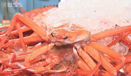 「カニ２２枚」盗んだか…自称・魚介類販売業の韓国籍の男（76）逮捕 鳥取県境港市