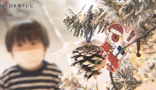 境港市ならではのクリスマスツリーが登場　ゲゲゲの鬼太郎やカニなどが飾られる　鳥取県境港市