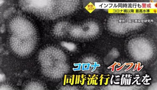 コロナ過去最多更新の鳥取県　インフルエンザとの同時流行へ備え呼びかけ
