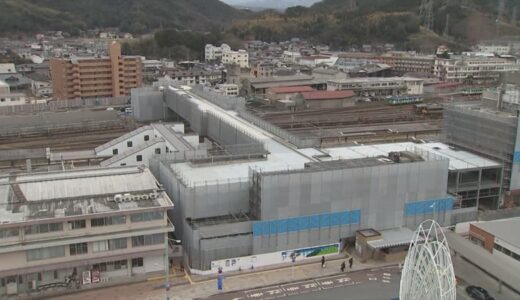 米子駅南北自由通路「がいなロード」工事着々…目指すは”ウォーカブル”な米子　鳥取県米子市