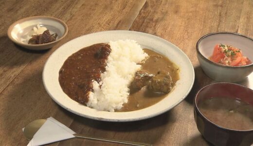 鳥取の名店「たくみ割烹」民芸のお皿で味わう絶品カレーとハヤシライス｜鳥取市