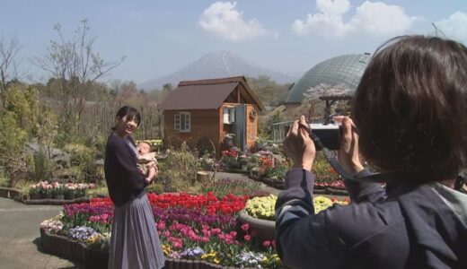 新年度スタート！〝春らんまん〟陽気に誘われ 行楽地にぎわう…とっとり花回廊・鳥取県