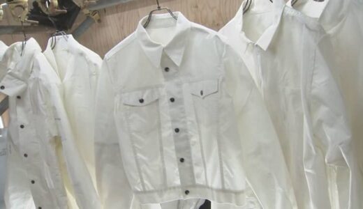 未利用「エアバッグ」を素材にした「服」　G7広島サミットで世界に発信　環境問題をファッションで表現
