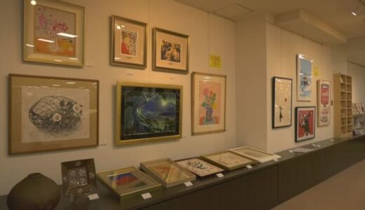 人気作家の美術作品集め展示即売会　鳥取県・米子市