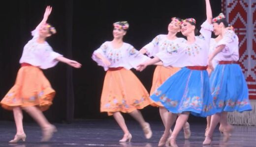 華麗なステップで魅了　「ウクライナ国立民族舞踊団」公演