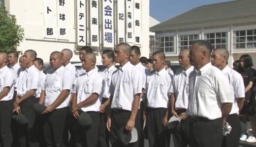 いざ聖地へ！鳥取商業が甲子園に出発　鳥取県・鳥取市