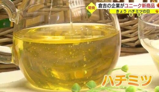 「機能性表示食品」に「ビール」　８月３日ハチミツの日に販売開始のご当地新商品（鳥取・倉吉市）