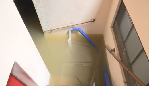 台風７号で被害再び…２年前の豪雨でも同じ被害の温泉旅館「普段は自然の恵みをいただいているので…」復旧費用３００万円以上か