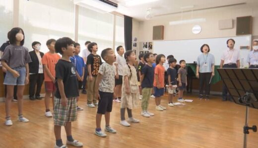 「すごく異常な暑さだなと」早くも新学期　最も早い始業式は音楽室で…なぜ？