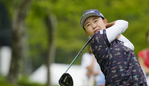 前田陽子が単独首位発進　仲村果乃、福山恵梨2位