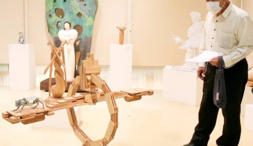 県展　お気に入りはどれ？　人気投票、じっくり審査