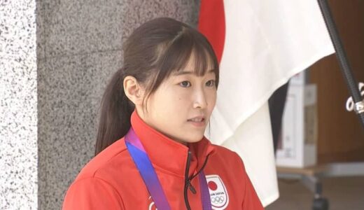 「国際大会で積んだ自信をパリに全てかけたい」　アジア大会銅メダル　パリ五輪内定　板飛び込み三上紗也可選手にスポーツ顕彰