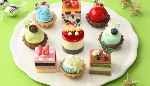 銀座コージーコーナー、プチケーキアソート「＜ディズニー/ピクサー＞クリスマス・コレクション（9個入）」12月1日発売11月1日からネット予約受付開始