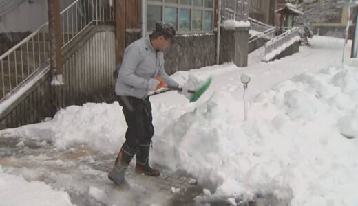 先週は夏日→突然ドカ雪、積雪40センチ　「秋は紅葉がちらっとあったくらい」秋を通り越し…住民は困惑の雪かき　鳥取・大山町