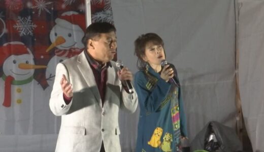 「社長、安～い」夢グループ石田社長と保科有里さん、鳥取のイルミネーション点灯式に登場　ＣＤ販売会には長蛇の列