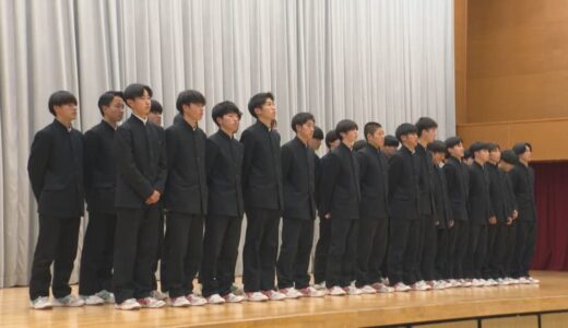 「しっかりと準備している」　高校サッカー山形県代表「山形明正」本番に向け激励会