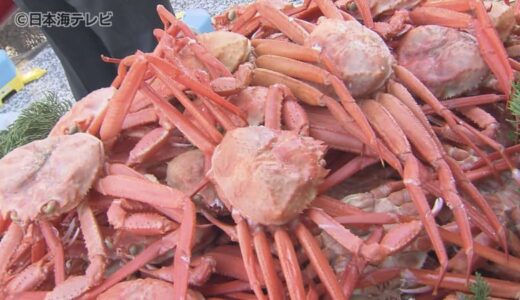 ”蟹取県”として全国へPR　4年ぶり開催「カニパレード」　100杯分のベニズワイガニを使ったカニ汁も振る舞われる　鳥取県境港市
