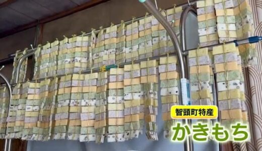 伝統の「かき餅」づくり最盛期　リーダー女性の遺志受け継ぐ「ふるさとの味」（鳥取・智頭町）