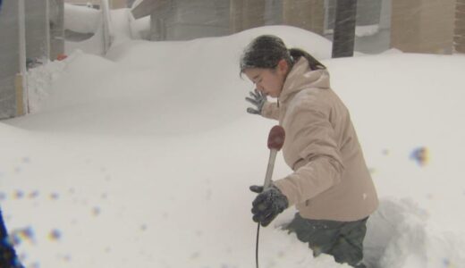 雪不足のスキー場　一気に積もってゲレンデにぎわう