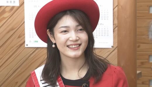 「うめーリンゴできたよ」津軽弁でリンゴのPRも…「ミスりんごあおもり」七海香穂さんが青森りんごを紹介
