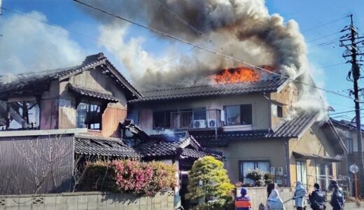 【続報】「裏の家が火事です。火がすごい」　民家全半焼　焼け跡から２人の遺体　鳥取県米子市