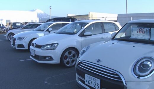 １年で最も車が売れる時期　ショッピングモールでマイカーフェア