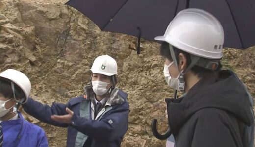 少子化、大量退職、民間採用増・・・技術職確保へ　鳥取県が土木職現場見学ツアー開催