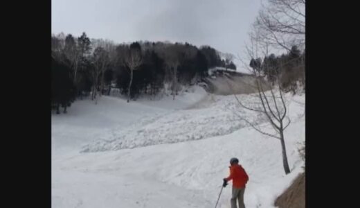 暖冬で“表層雪崩”起きやすい状況か…スキー場の敷地外「バックカントリー」に注意 圧雪されず自己責任に
