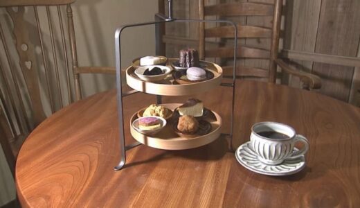 窯元で作られた器でアフタヌーンティーが楽しめる　「民芸」がテーマの新たなカフェが誕生　鳥取駅前活性化に向け新たな魅力を